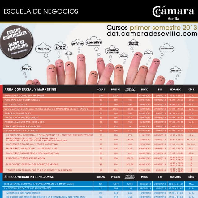 Programa Cursos 2013