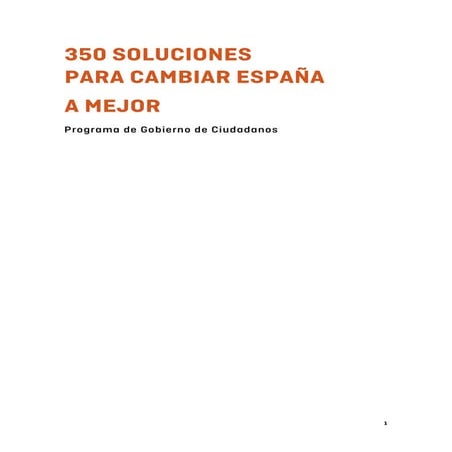 Programa electoral 26-J: Ciudadanos