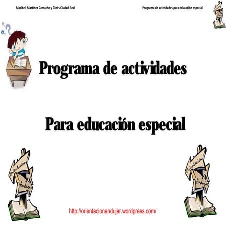 Programa de-actividades-para-educacion-especial-orientacion-andujar