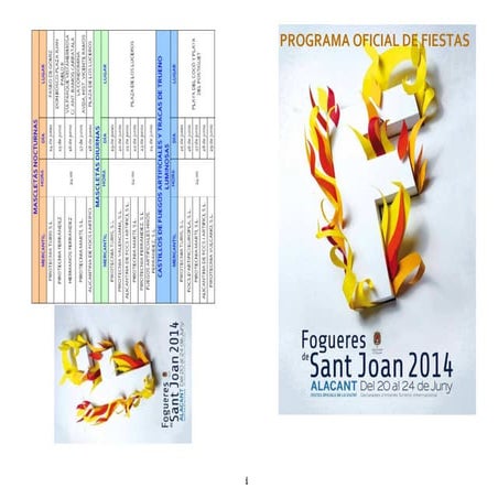 Programa de-Fogueres-de-Sant-Joan-Alicante-2014