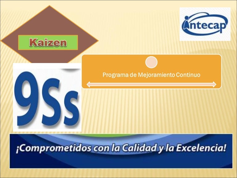 Programa de mejoramiento continuo kaizen 9 ss version a