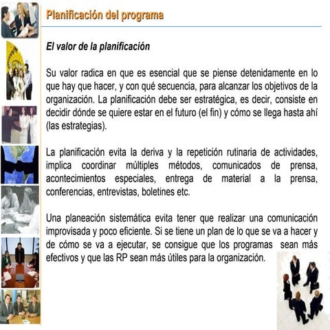 Programa de Relaciones Públicas