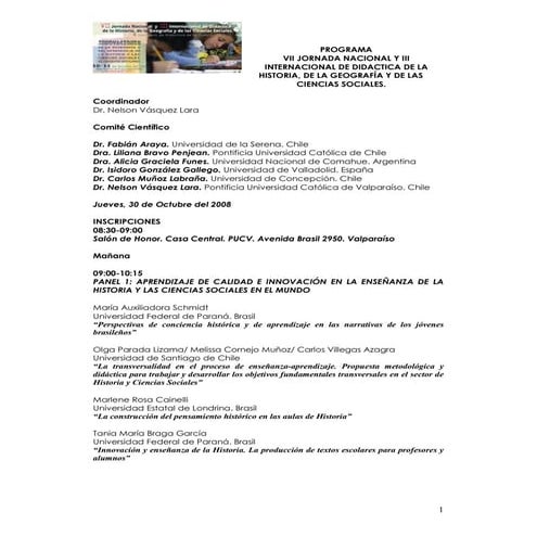 Programa Definitivo[1]. Vii Jornada Nacional Y Iii Internacional