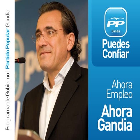 Programa Gobierno PP Gandia