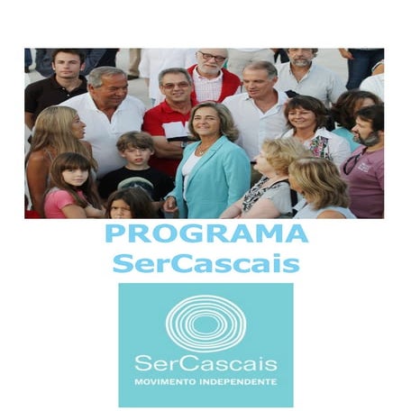 Programa Eleitoral - SerCascais Movimento Independente