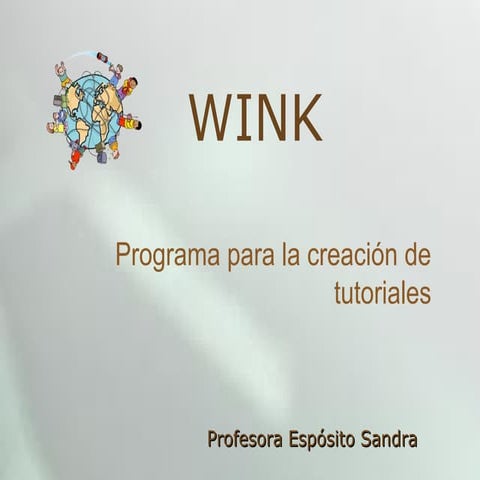 Programa Wink | PPT