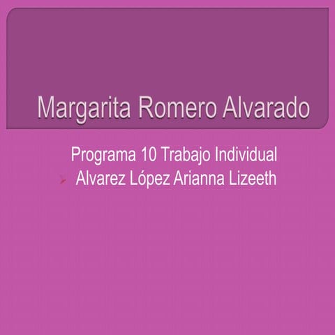 Programa 10 individual