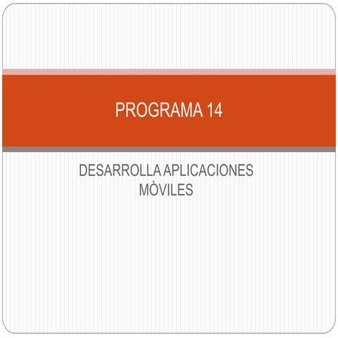 Programa 14 ELIZONDO