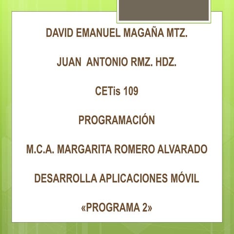 Programa2