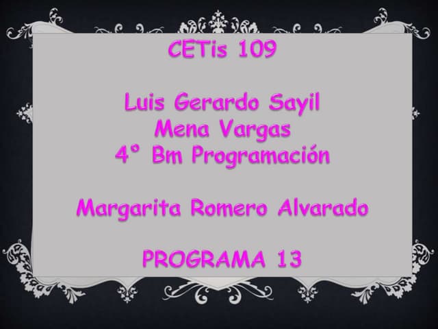Programaa13