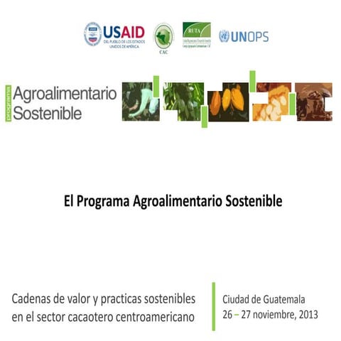 Programa agroalimentario sostenible_componente2