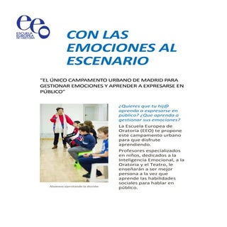 Campamento de Oratoria para Niños V...