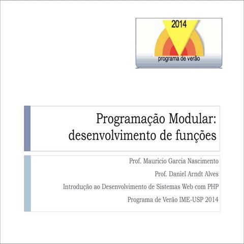 Programacao Modular