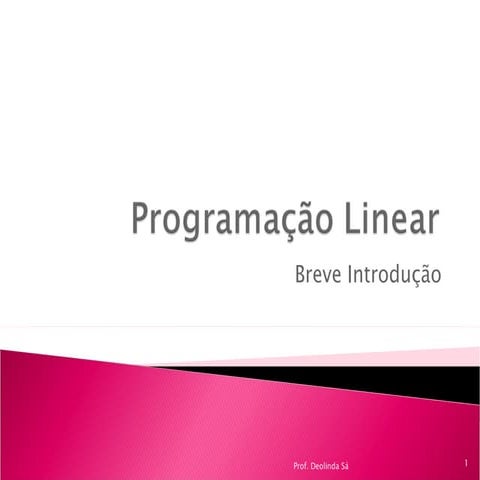 Programacao linear 11 ano -  1011
