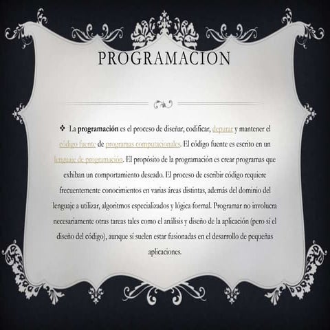 Programación
