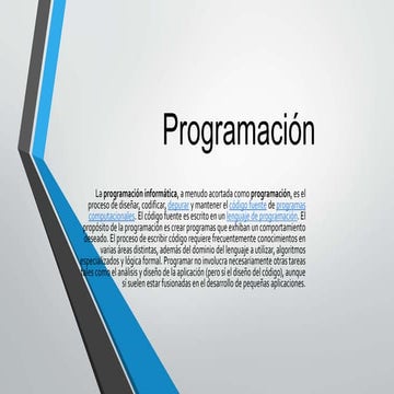 Programación!! . .