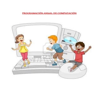 Programación anual de computación.
