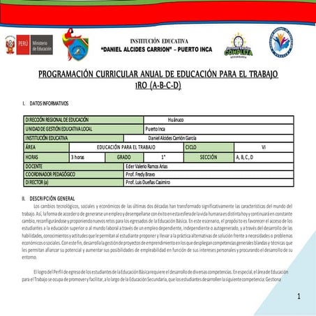 PROGRAMACIÓN CURRICULAR EPT PRIMERO.doc