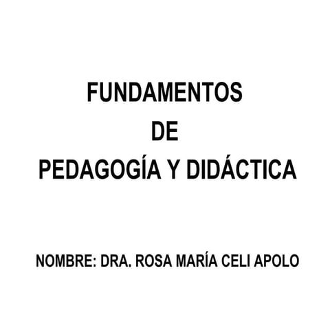 Programación de aula