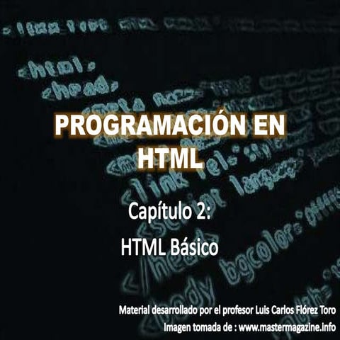 Programación en html 2