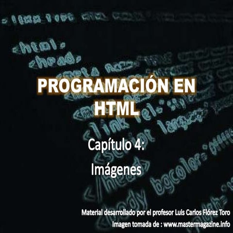 Programación en html 4