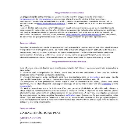 Programación estructurada