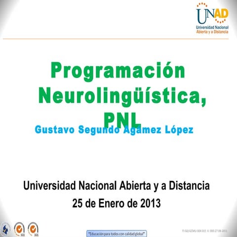 Programación neurolingüística pnl y ple