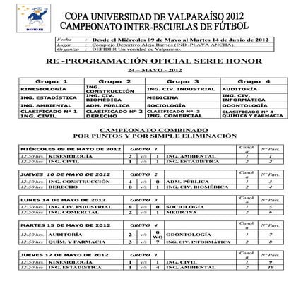 Programación oficial campeonato honor (1)