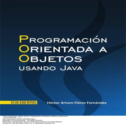 Programaci n orientada_a_objetos_usando_java_1_to_40 | PDF