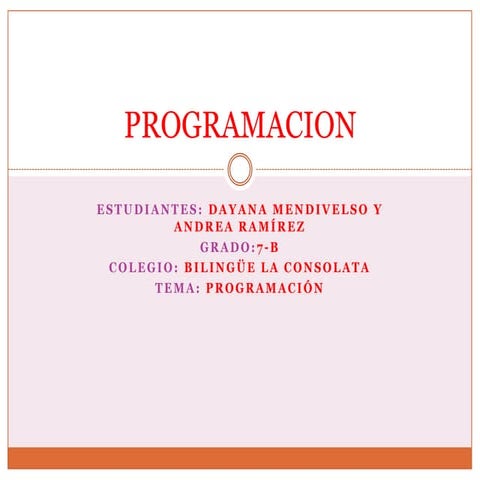 Programacion