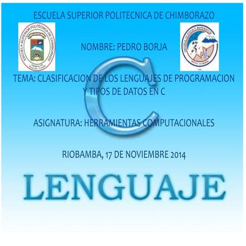 TIPOS DE LENGUAJES DE PROGRAMACION