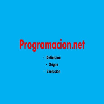 Programacion