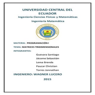 Programacion  fantasticos