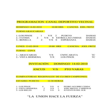 Programacion  14 02 2010(2)