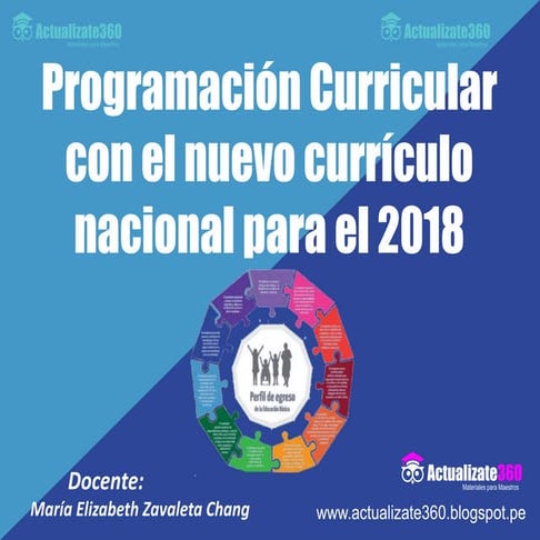 Programación anual 2018