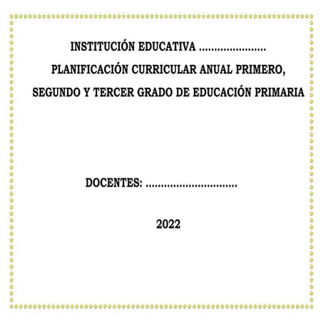 PROGRAMACION ANUAL DEL PRIMERO AL SEXTO GRADO | DOCX