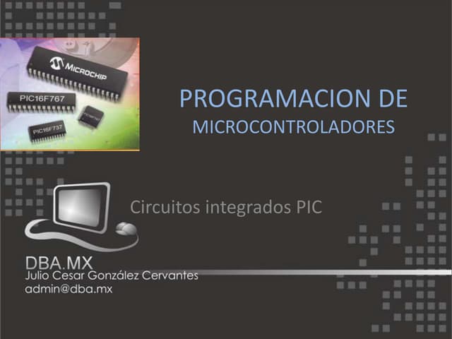 Programacion de microcontroladores