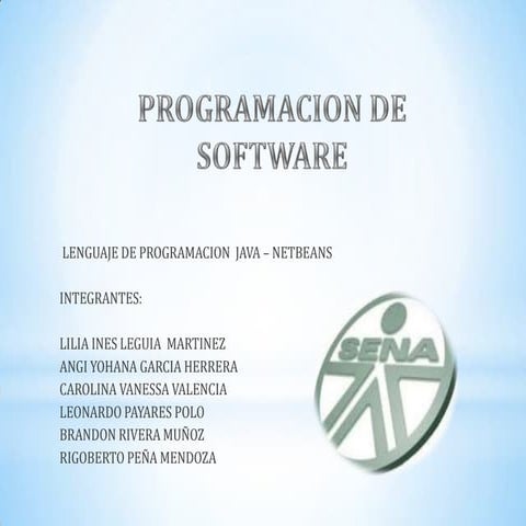 Programación de Software - Java