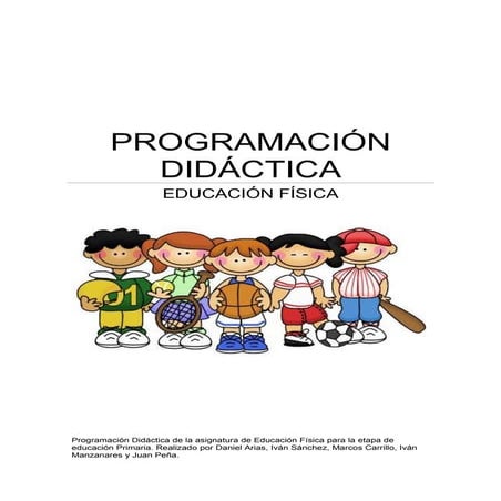 Programacion didactica educacion fisica
