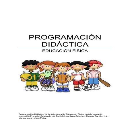 Programacion didactica educacion fisicaj