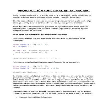 Programacion funcional con javascript