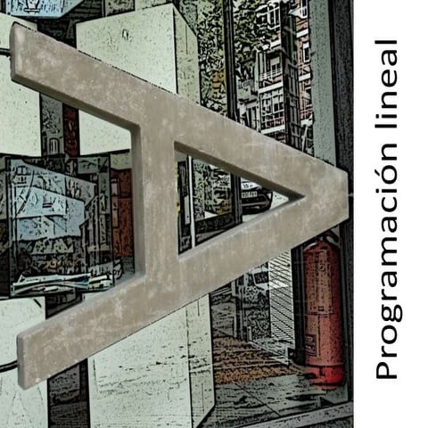 Programación lineal