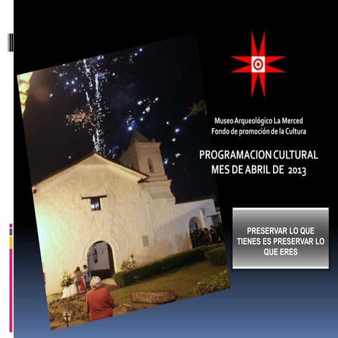 Programacion mes de abirl de 2013