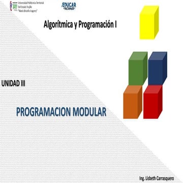 Programación Modular