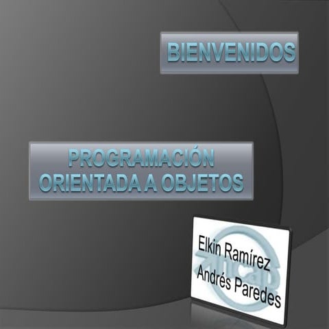 Programacion orientada a obetos