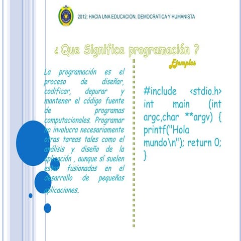 Programacion web introduccion