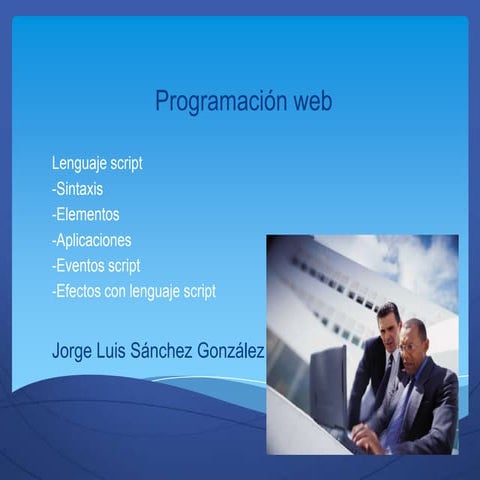 Programacion web jorge