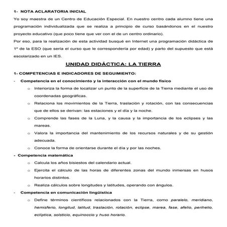 Programacion y adaptacion