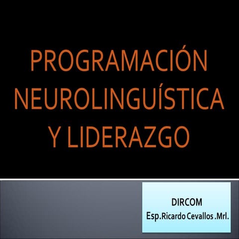 Programacion y personal