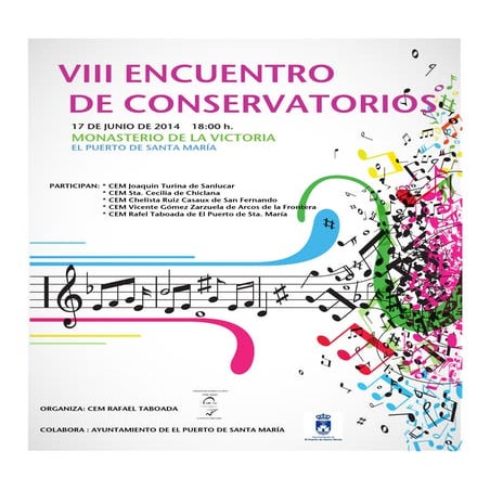 PROGRAMA VIII ENCUENTRO DE CONSERVATORIOS